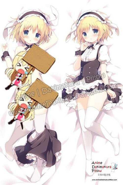 ADP Sharo Kirima - Is the Order - Rabbit Anime Dakimakura Japanese Hugging Body Pillow Cover ADP91046 Anime Dakimakura Pillow Shop